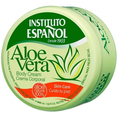 CREMA CORPORAL INSTITUTO ESPAÑOL ALOE VERA 400ML