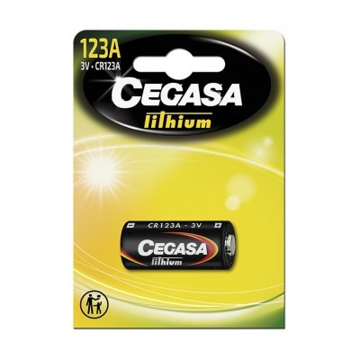 PILA CEGASA LITIO CR123A 3V