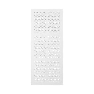 MOSQUITERA REJILLA VENTILACIÓN 12X25CM PLÁSTICO BLANCO JAR