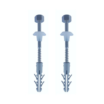 JUEGO TORNILLOS FIJACIÓN VERTICAL WC BIDET INOXIDABLE