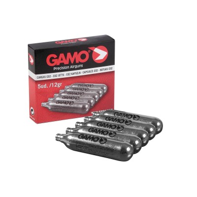 CARGA CO2 12GR CAJA 5 UDS GAMO 6212470 