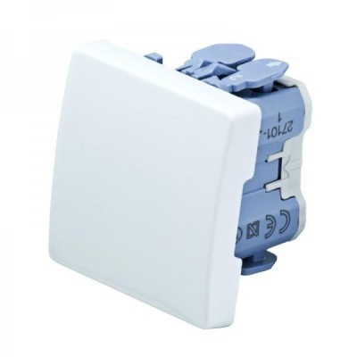 INTERRUPTOR ANCHO BLANCO SIMON 27 PLAY 27101-65
