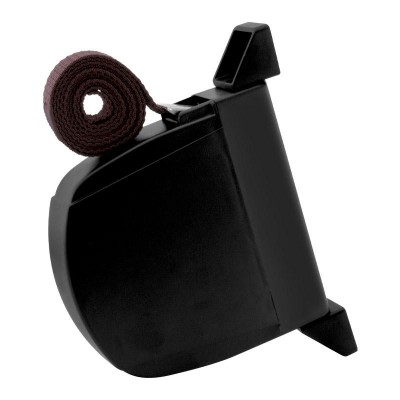RECOGEDOR PERSIANA ABATIBLE MINI MARRÓN CINTA 14MM