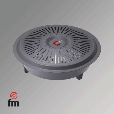 BRASERO ELÉCTRICO FM ALFA-900 850W 2 POTENCIAS