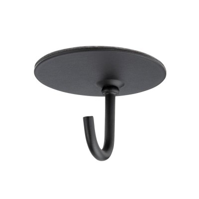 PERCHA ADHESIVA INOX NEGRO 2UDS INOFIX 2176-3