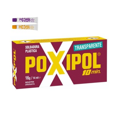 ADHESIVO POXIPOL TRANSPARENTE 14ML / 16G