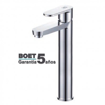 GRIFO MONOMANDO LAVABO LUCA ALTO 297MM CROMO BOET