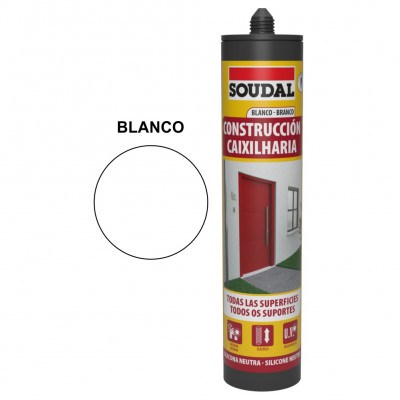 SILICONA NEUTRA BLANCA 290ML SOUDAL