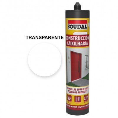 SILICONA NEUTRA TRANSPARENTE 290ML SOUDAL