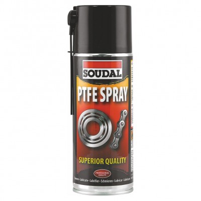 GRASA TEFLÓN BLANCA SPRAY 400ML. SOUDAL