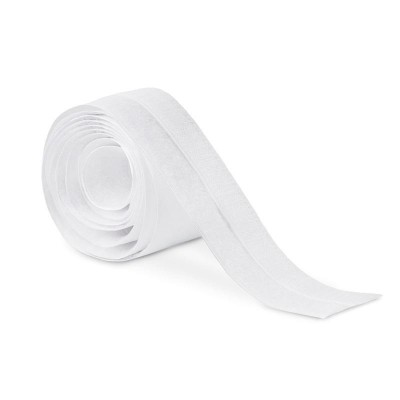 VELCRO ADHESIVO 20MM GANCHO+BUCLE BLANCO (€/M)