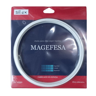 JUNTA TAPA OLLA PRESIÓN RÁPIDA MAGEFESA Ø22CM SILICONA