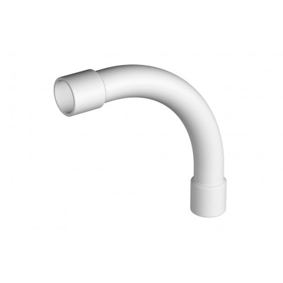 CURVA RÍGIDA TUBO H 20MM GRIS