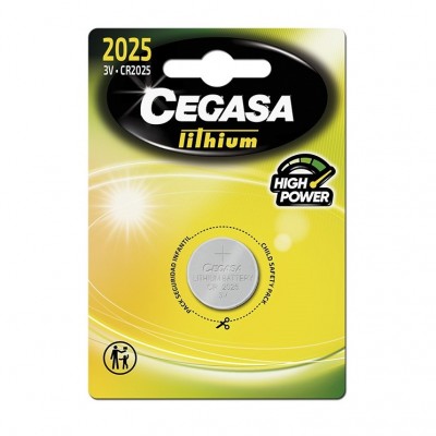 PILA CEGASA LITIO CR2025 3V