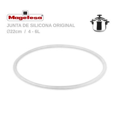 JUNTA SILICONA ORIGINAL OLLA PRESIÓN MAGEFESA STAR-INOXTAR 22CM 4-6L