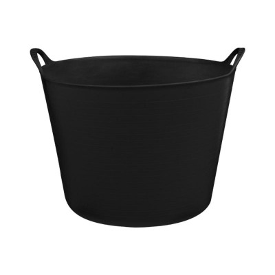 CAPAZO 42L 45X34CM 2 ASAS NEGRO