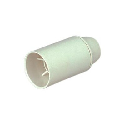 PORTALÁMPARA E14 LISO BLANCO 12089/B