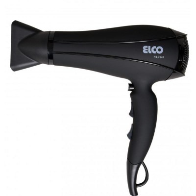 SECADOR PELO PROFESIONAL 2400W ELCO PS-7248 NEGRO