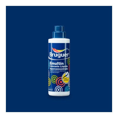 COLORANTE LÍQUIDO SUPERCONCENTRADO AL AGUA BRUGUER EMULTÍN AZUL OCÉANO 50ML