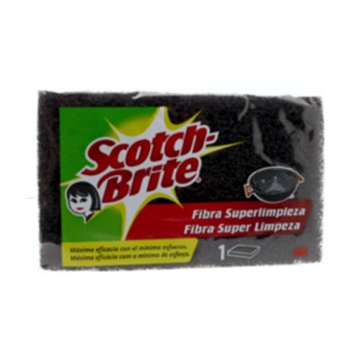 ESTROPAJO SCOTCH-BRITE EXTRA FUERTE NEGRO