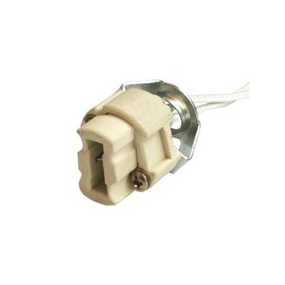 PORTALÁMPARA G9 BI-PIN CERÁMICA