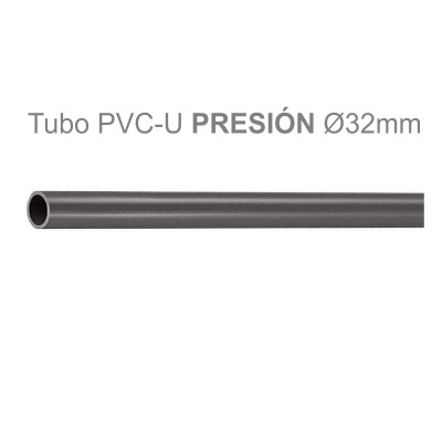 METRO TUBO PVC-U PRESIÓN 32MM PN 16 (€/M)