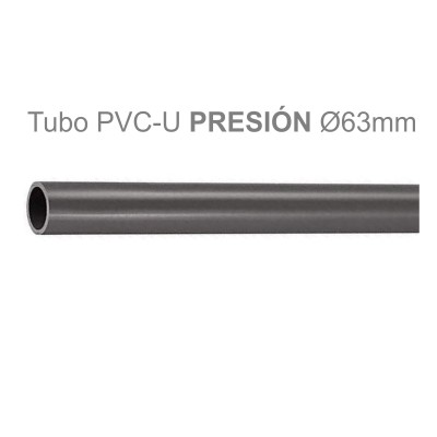 METRO TUBO PVC-U PRESIÓN 63MM PN 10 (€/M)