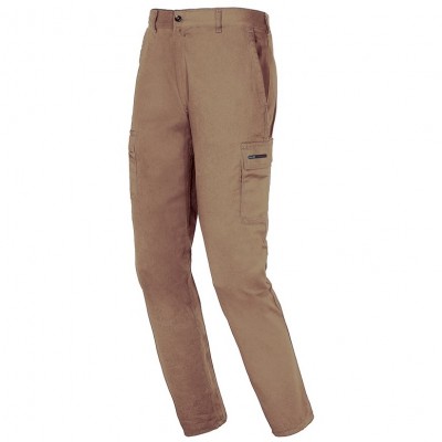 PANTALÓN ALGODÓN EASY STRETCH BEIGE TALLA M