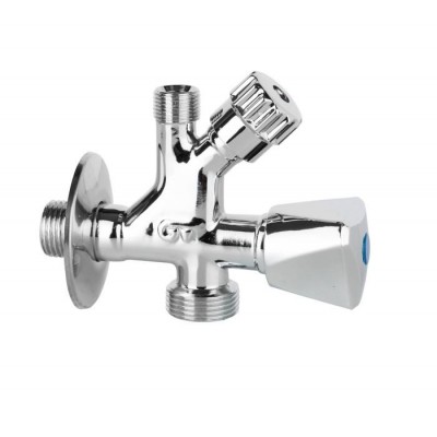 VÁLVULA MIXTA 1/2"X3/4"X3/8" LAVADORA-LAVABO/FREGADERO