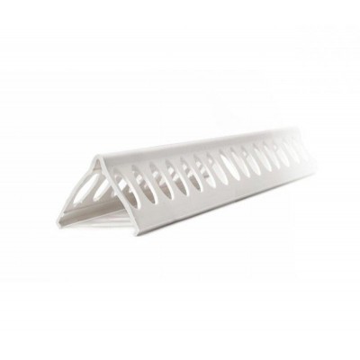 GUARDAVIVO PVC YESO 2,60M BLANCO