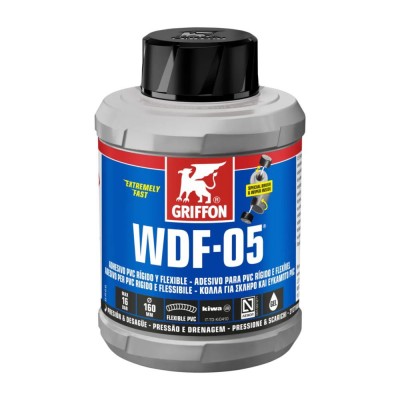 PEGAMENTO PVC PRESIÓN RÁPIDO 500ML GRIFFON WDF-05