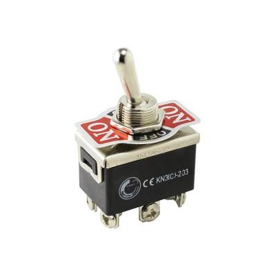 INTERRUPTOR PALANCA UNIPOLAR 10A/250V ON-OFF-ON
