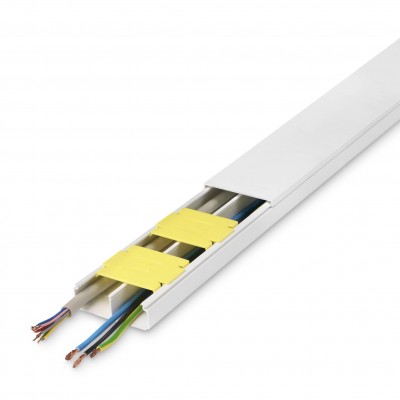CANALETA CABLE 53X20MM 2M BLANCA INOFIX 3604-2G