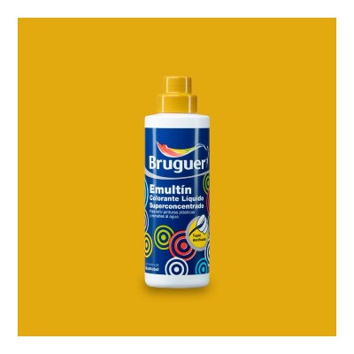 COLORANTE LÍQUIDO SUPERCONCENTRADO AL AGUA BRUGUER EMULTÍN OCRE 50ML