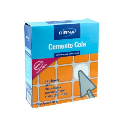 CEMENTO COLA BLANCO 1KG DIRNA