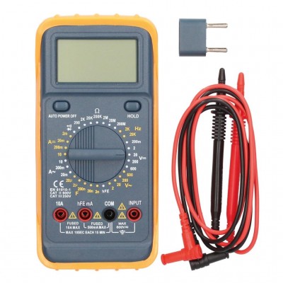 MULTÍMETRO DIGITAL PROFESIONAL CAT II 600V HANTUMS