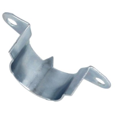 SOPORTE TUBO ARMARIO REDONDO Ø20MM LATERAL ZINC AMIG