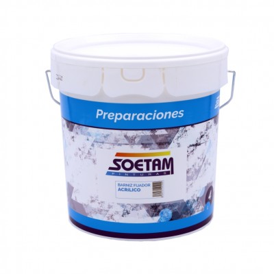 IMPRIMACIÓN BARNIZ FIJADOR 4L SOETAM