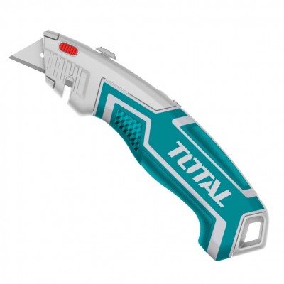 CÚTER PROFESIONAL + 5 HOJAS 61X19MM TOTAL THT5116118