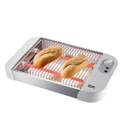 TOSTADOR ELÉCTRICO PLANO 600W CON TEMPORIZADOR EDM
