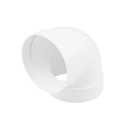 CODO 90º PVC VENTILACIÓN Ø100MM BLANCO