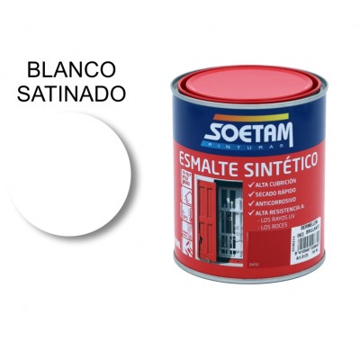 SOETAM ESMALTE SINTÉTICO BLANCO SATINADO 250ML