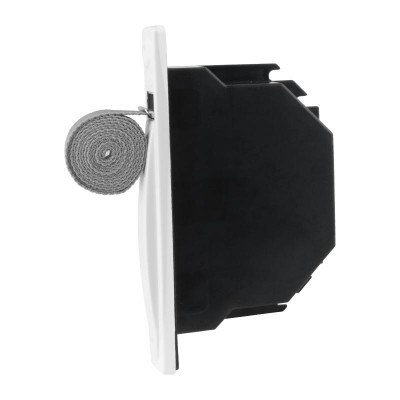 RECOGEDOR PERSIANA EMPOTRAR MINI BLANCO CINTA 14MM