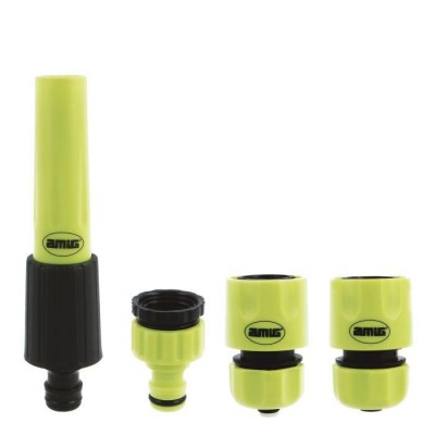 KIT RIEGO 4 PIEZAS CONEXIÓN RÁPIDA Ø15MM ABS AMIG