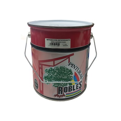 IMPRIMACIÓN ANTIOXIDANTE GRIS 5KG ROBLES