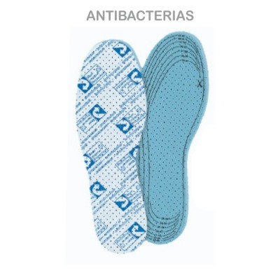 PLANTILLAS CALZADO ANTIBACTERIAS 36-46 AZMARK