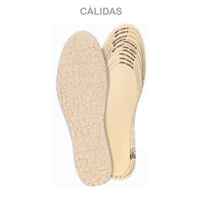 PLANTILLAS CALZADO CÁLIDAS 36-46 AZMARK