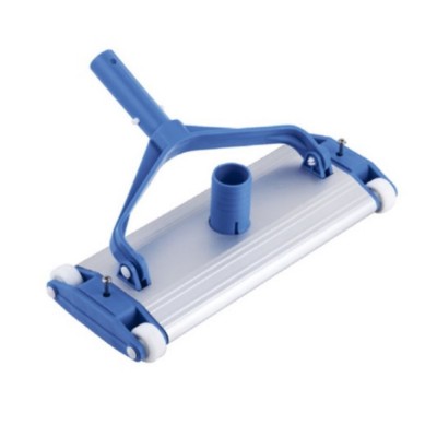 LIMPIAFONDOS MANUAL PISCINA ALUMINIO 35CM FIJACIÓN PALOMILLAS