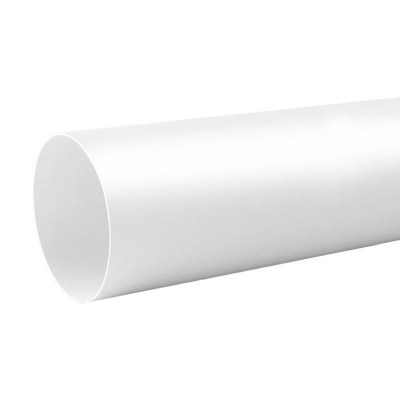TUBO PVC VENTILACIÓN Ø100MM 1,5M BLANCO