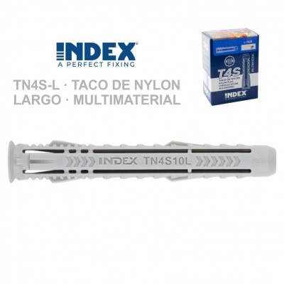 TACO NYLON INDEX TN4SL 10X80MM LARGO C/25UDS